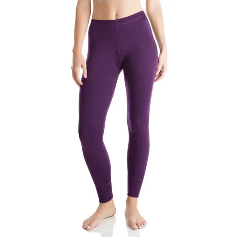 100% Merino Wool Base Layer Bottoms Women Merino Wool Thermal Underwear Baselayer Lightweight Merino Baselayer Warm Pants 160G