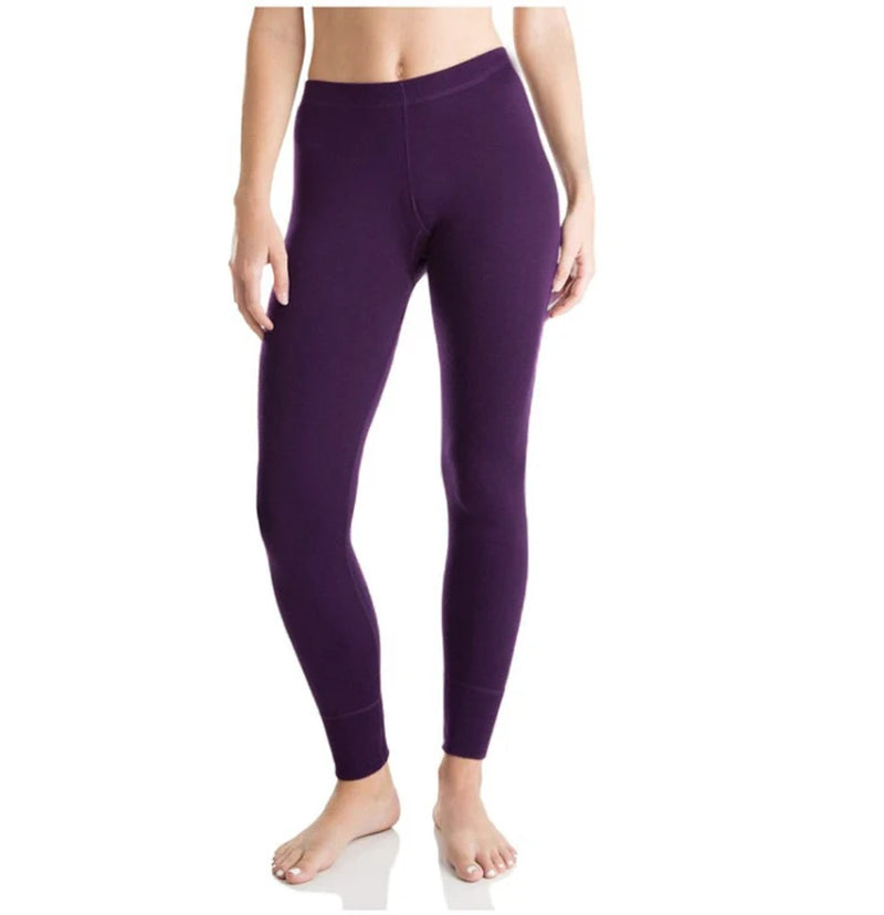 100% Merino Wool Base Layer Bottoms Women Merino Wool Thermal Underwear Baselayer Lightweight Merino Baselayer Warm Pants 160G
