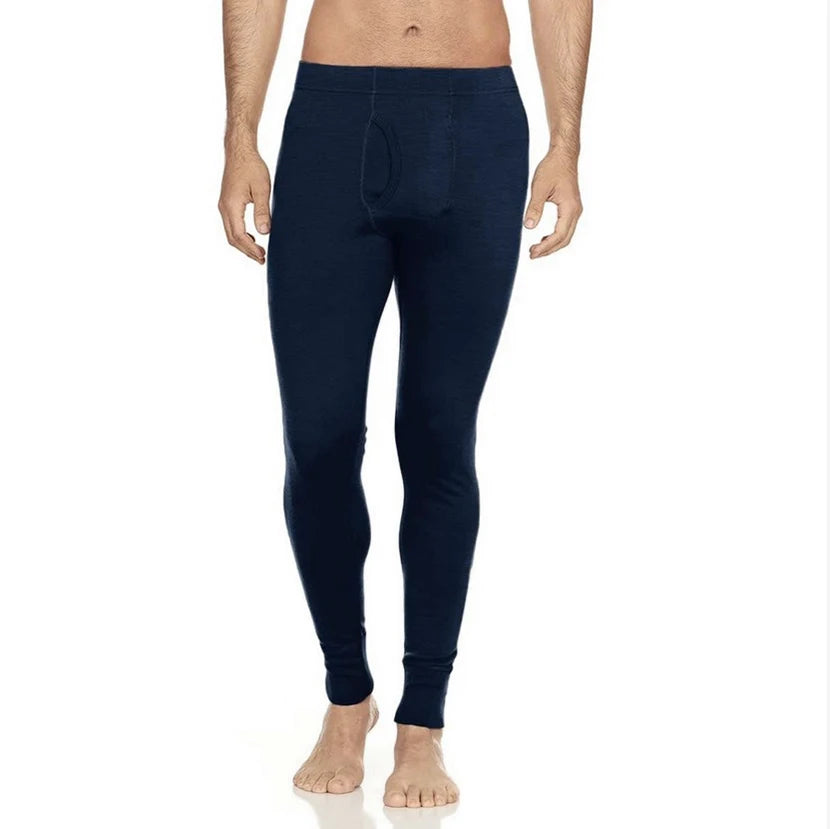 100% Merino Wool Base Layer Bottoms Pants Men Merino Wool Thermal Underwear Long Johns Merino Men Wool Warm Baselayer Bottom
