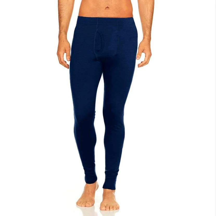 100% Merino Wool Base Layer Bottoms Pants Men Merino Wool Thermal Underwear Long Johns Merino Men Wool Warm Baselayer Bottom