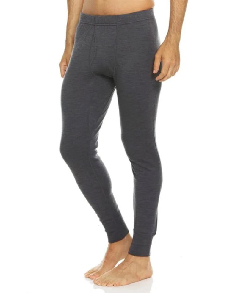 100% Merino Wool Base Layer Bottoms Pants Men Merino Wool Thermal Underwear Long Johns Merino Men Wool Warm Baselayer Bottom