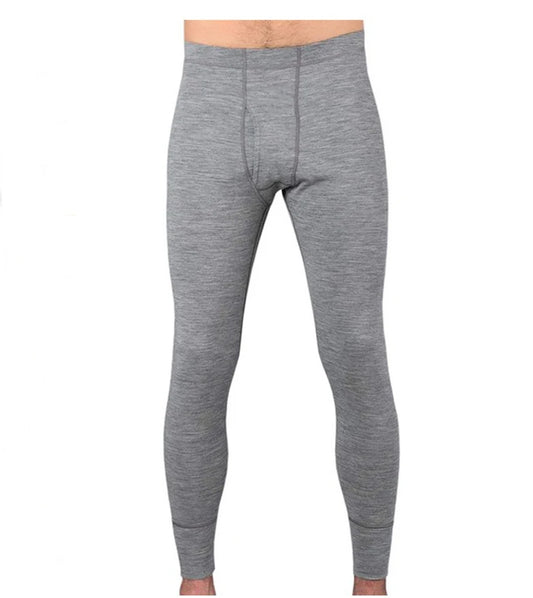 100% Merino Wool Base Layer Bottoms Pants Men Merino Wool Thermal Underwear Long Johns Merino Men Wool Warm Baselayer Bottom